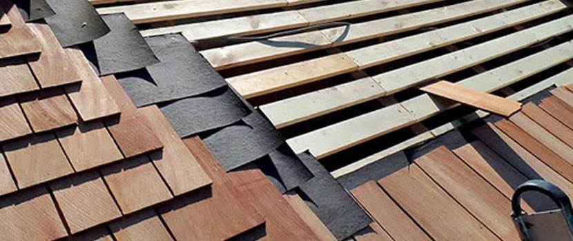 Install Wood Shingles Roofing Maywood